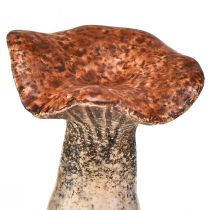 Artikel Keramik Pilz-Dekofiguren Set – 6,4 cm – Brauntöne – Für Garten und Innenbereich