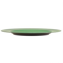 Artikel Grüner Kunststoffteller – 28 cm, für Dekoration und kreative Gestaltung