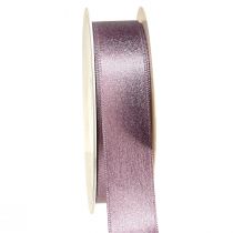 Artikel Schmuckband Dekoband Glanz Band Rosa B25mm L20m