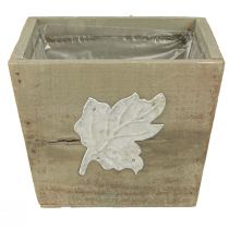 Artikel Pflanzkasten Holz Shabby Chic Holzkiste Grau 11×14,5×14cm