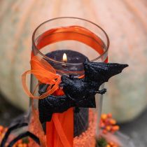 Artikel Schwarze Kunststoff-Spinne und Fledermaus Figuren 10cm, 14cm – 3er Set für Halloween