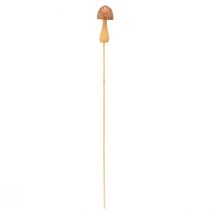 Artikel Blumenstecker Pilz Deko Stecker Holz Braun Ø2,5cm 8 St