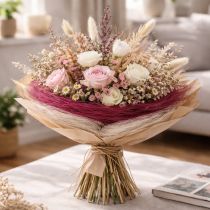 Artikel Straußmanschette florales Zubehör für kreative Blumenkreationen 20cm 8St