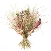 Artikel Trockenblumenstrauß Rosa Grün Lagurus Eukalyptus 150g