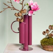 Artikel Vase Schlank Modern für elegante Tischdekoration exklusive Dekovase auffälliges Design 31cm