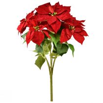 Artikel Weihnachtsstern künstlich Rot Grün 57cm Kunststoff Metall