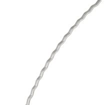 Artikel Silberne Kranzringe aus gewelltem Flachdraht 300mm, 10 Stück