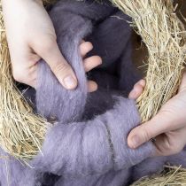 Artikel Wollband Helllila 10m Dekowolle für Floristik & Basteln