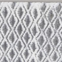 Artikel Zinkschale rechteckig mit Rautenmuster 30x18x15cm grau für Innen- und Aussendekoration