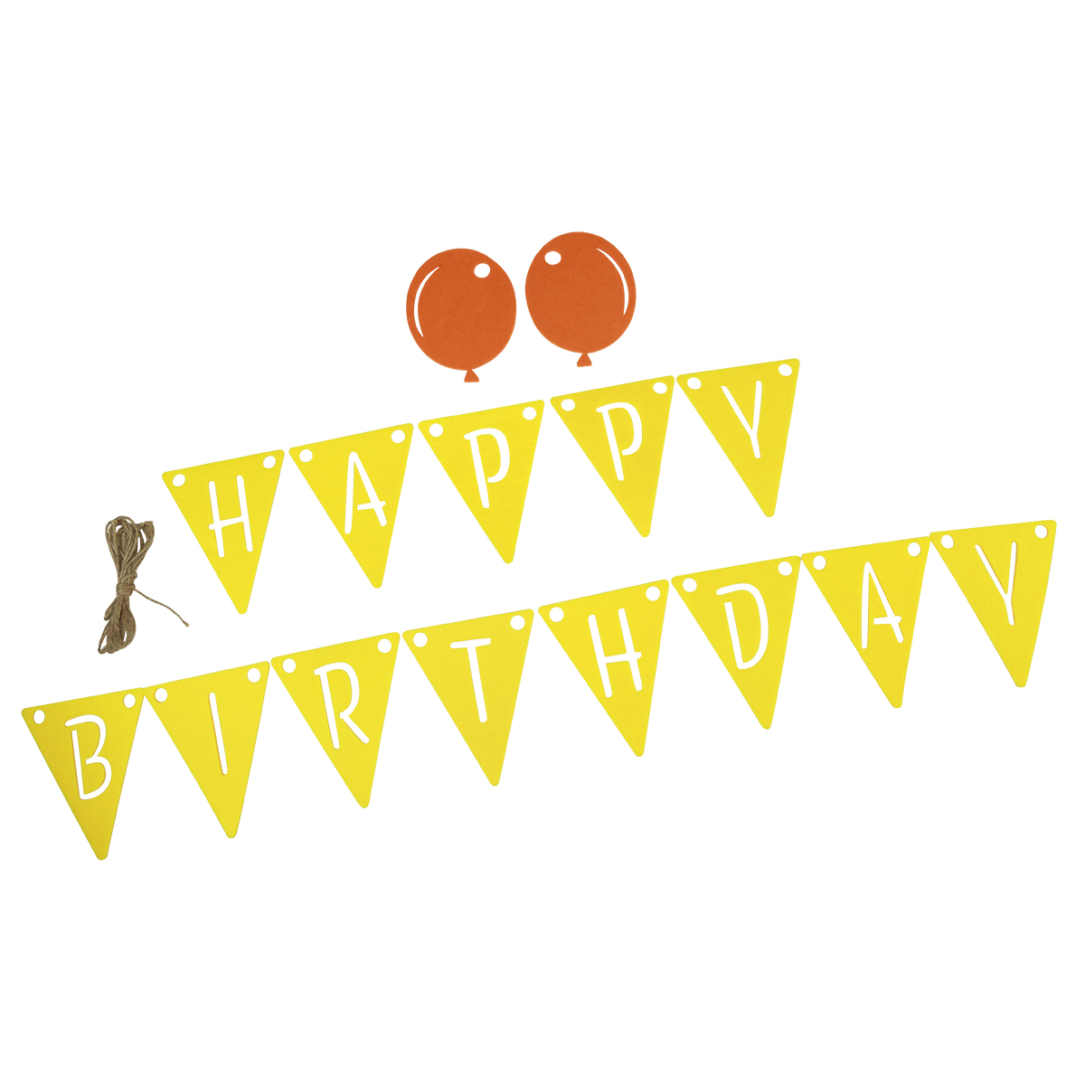 Meerschweinchen Wimpelkette - 5 Stück Holzwimpel 140mm Für Deko & Basteln