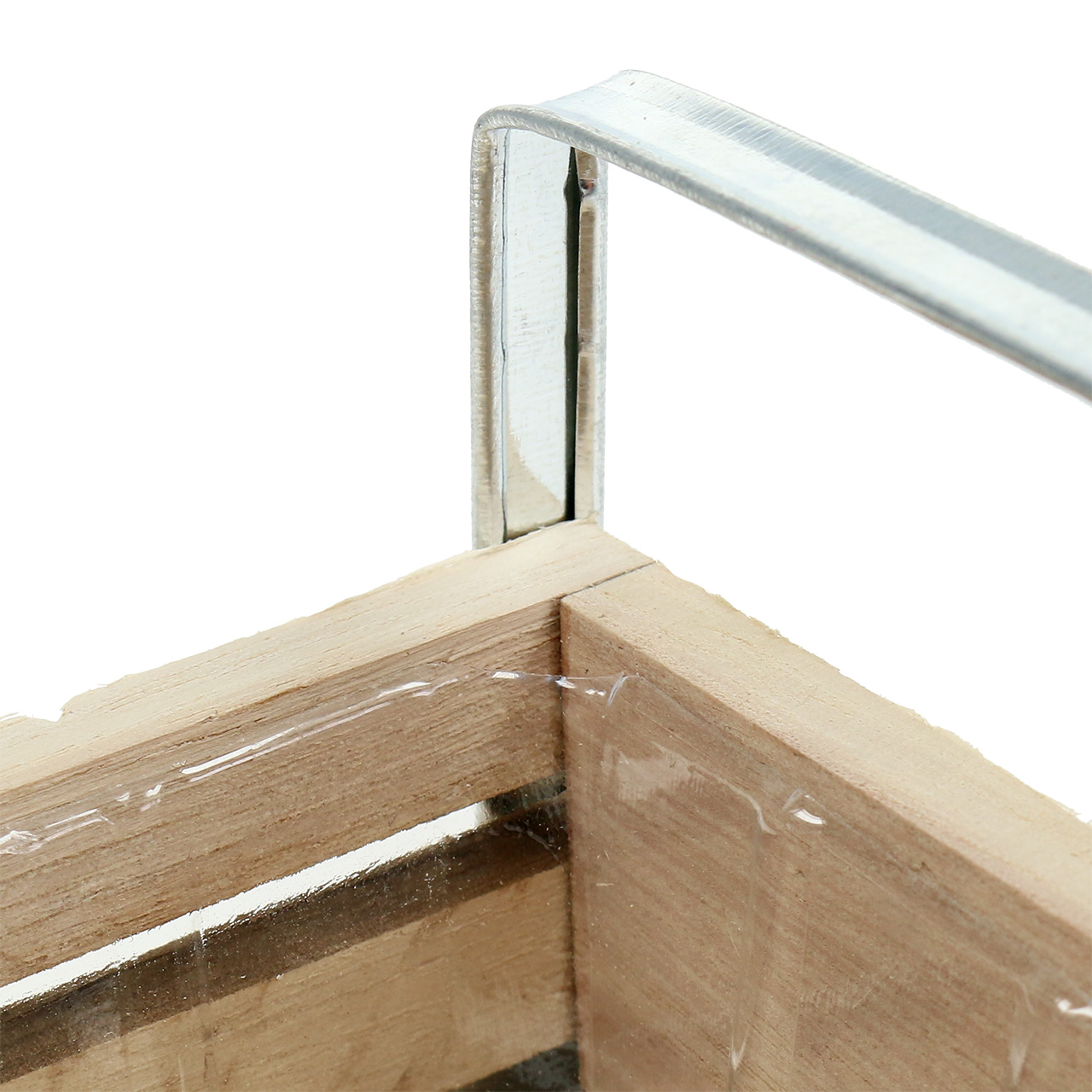 Holzkasten Natur 20cm x 9cm H6cm mit Griffen-88518 einkaufen in der Schweiz