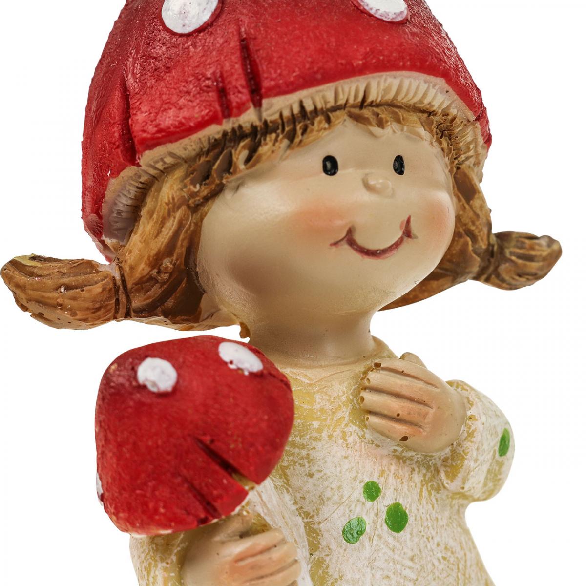 Matches21 Weihnachtswichtel Kantenhocker – 2er Set Junge & Mädchen, 10 Cm, Gestricktes Design