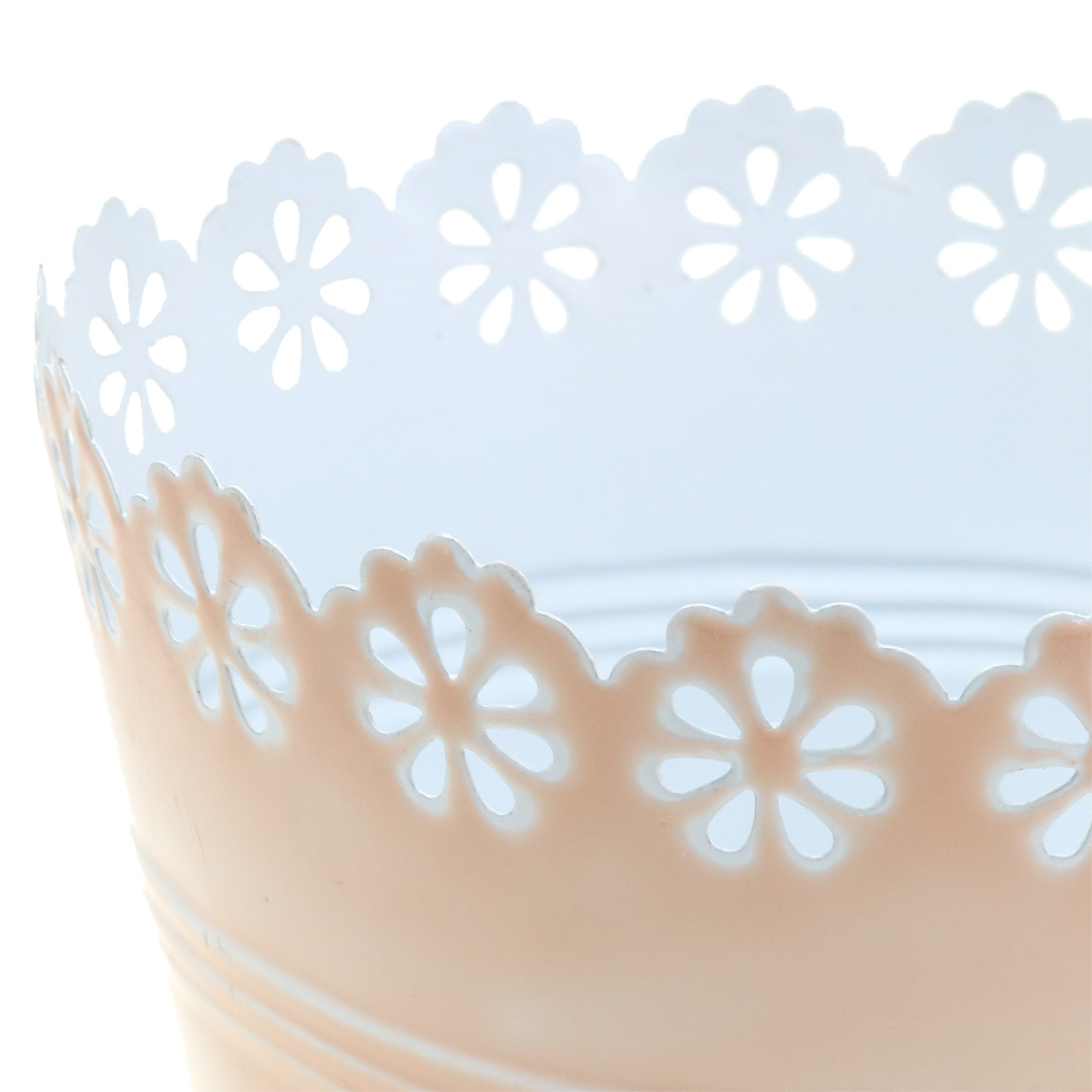 Übertopf Blütenornament Rosa Ø15cm H15cm kaufen in Schweiz