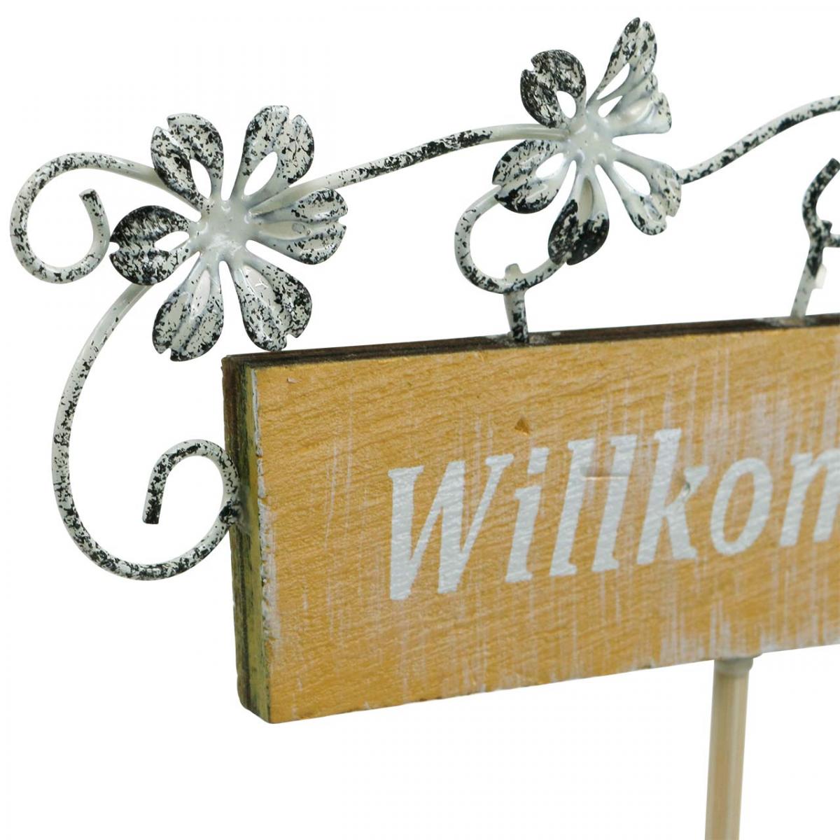 Rundes Holzschild Mit Sonnenblumen – Rustikale Wanddekoration 30,5 Cm, Für Haus & Garten