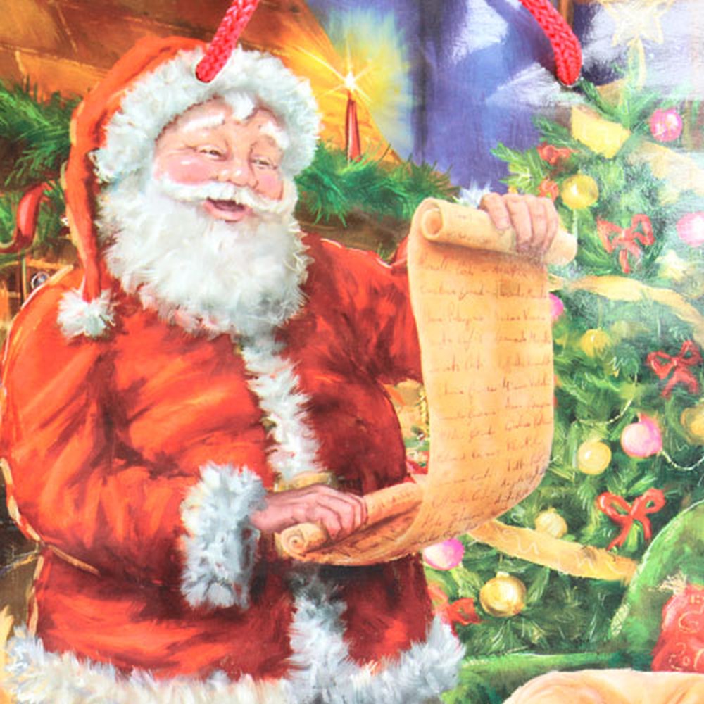 Geschenktasche Santa 25cm x 34,5cm-55756 einkaufen in der Schweiz