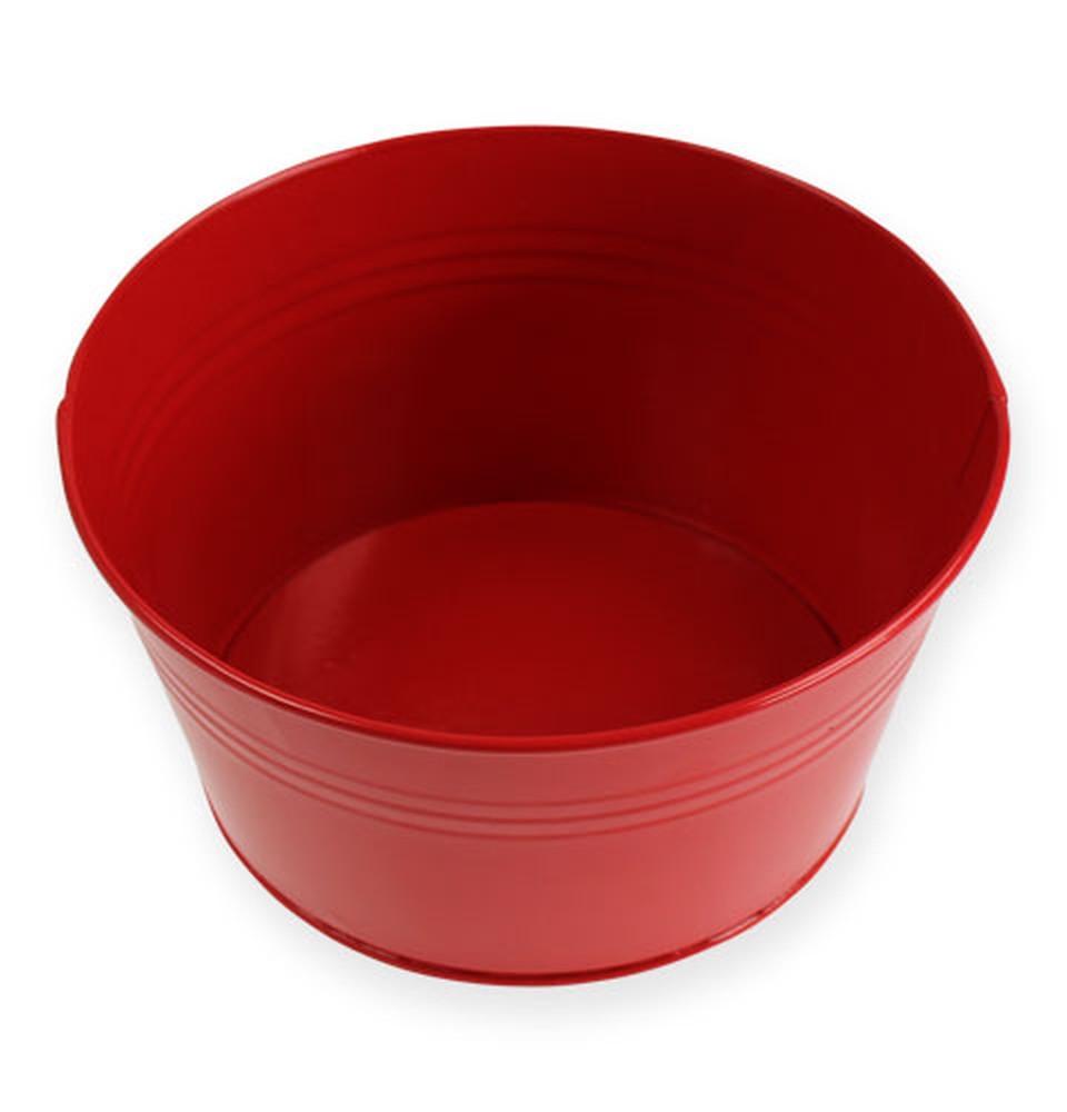 Deko-Zinkschale Ø18cm H9m Rund 6St-25269 einkaufen in der Schweiz