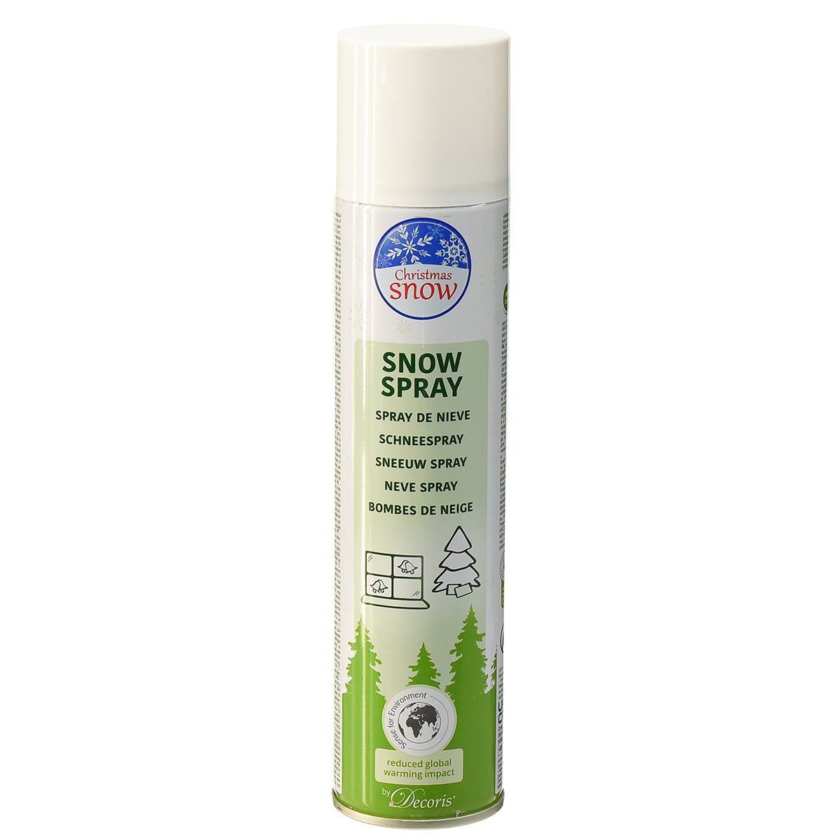 Produktbild von EDCO Streudeko SCHNEESPRAY 150ml Dekoraton Schnee Spray Kunstschnee 92 1 Tlg Spruhschnee Dekoschnee