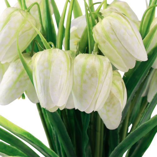 Artikel Fritillaria Weiße Schachbrettblume Künstliche Blumen 38cm 6 St