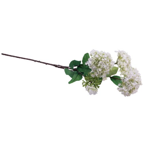 Artikel Kunstblume Schneeball Pflanze Virburnum Weiß Ø8cm 64cm