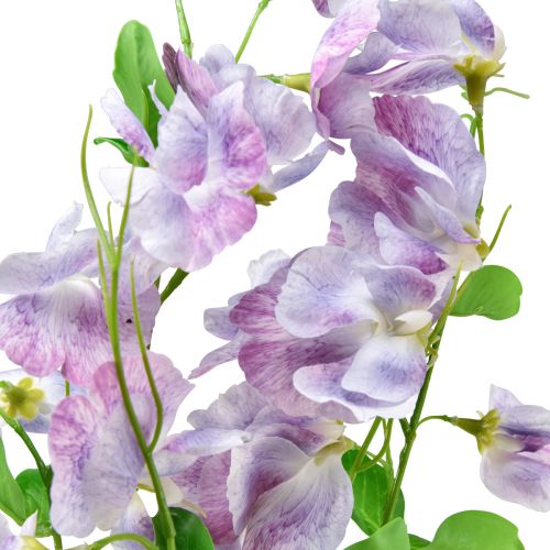 Floristik24 Kunstblumen Lila Wicke Vicia Gartenblumen 61cm 3St
