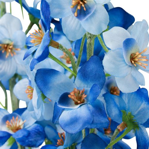 Floristik24 Delphinium Rittersporn Künstliche Blumen Blau 78cm 3 St