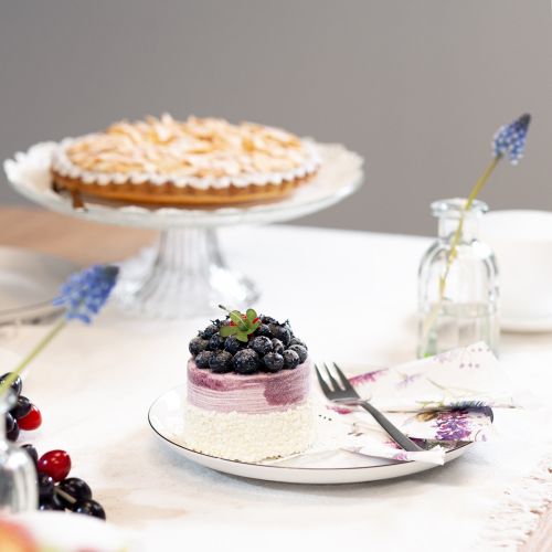 Artikel Deko-Törtchen mit Früchten, künstliche Kuchenattrappen, Schaufensterdeko, Set 2 Stück Ø8cm