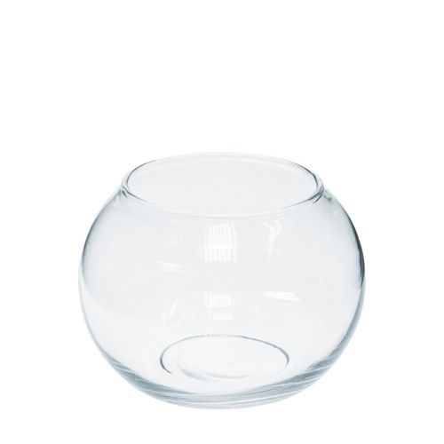 Artikel Kugelvase Glas Mini Vase Rund Glas Deko H8cm Ø7cm