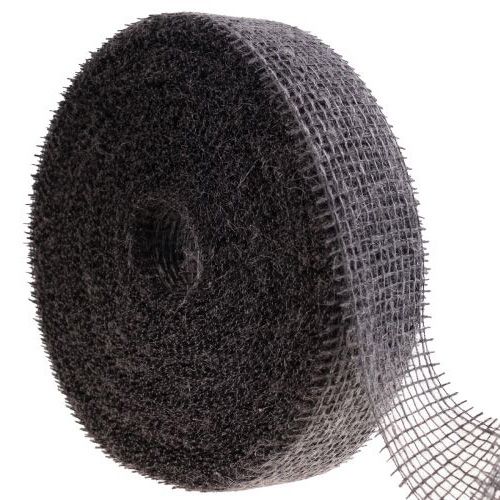 Juteband Netzband Braun Taupe 5cm x 40m für Dekoration und Geschenkideen online kaufen | Floristik24.ch