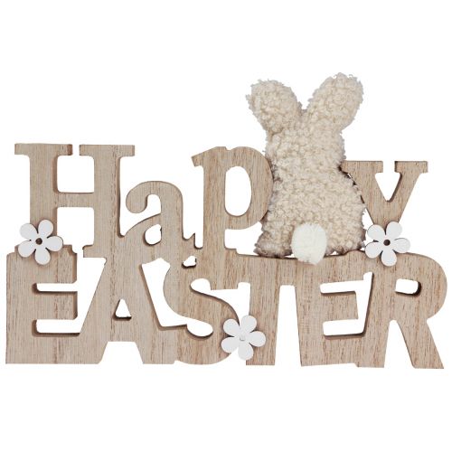 Osterdeko „Happy Floristik24.ch Easter“ für Holzdeko Regal 24cm-805186 Ostern