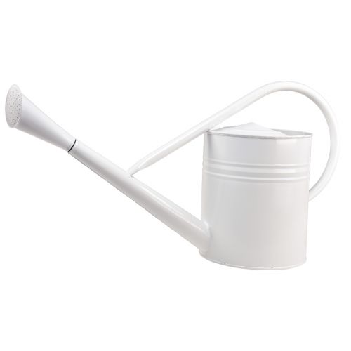 Floristik24 Deko Gießkanne Metall Deko Kanne Weiß 67cm 1 St