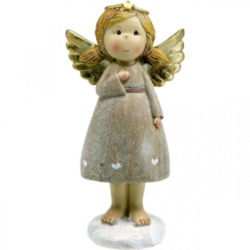 Floristik24 Adventsdeko, Schutzengel, Weihnachtsengel, Engel Figur H24cm