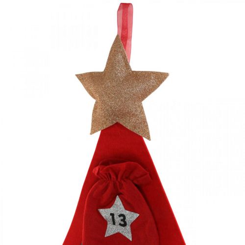Floristik24 Adventskalender zum Selber befüllen Filz Weihnachtsbaum H115cm