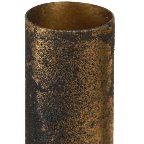 Floristik24 Adventskerzenhalter Vintage Gold Für Stabkerzen Ø23mm 4St