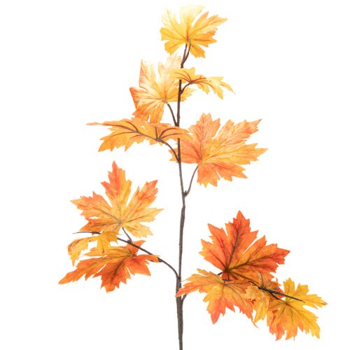 Künstlicher Ahornzweig 100 cm in Herbstfarben für Innenräume | Floristik24.ch