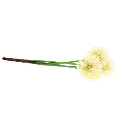 Floristik24 Zierlauch Allium künstlich Weiß 51cm 4St