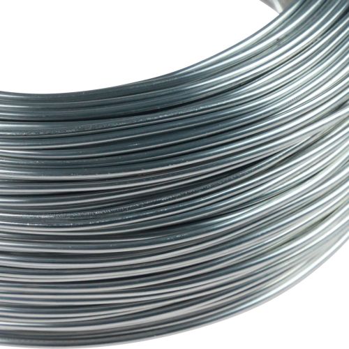 Aluminiumdraht Aludraht 2mm Schmuckdraht Silber 118m 1kg | Floristik24.ch