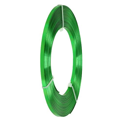 Artikel Aluminium Flachdraht Apfelgrün 5mm 10m Biegbar Dekoration