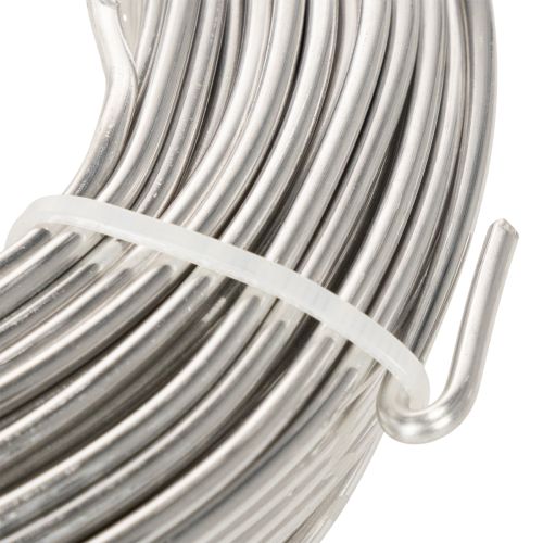 Aluminiumdraht Silber 3 mm 1 kg für kreative Bastel- und Floristikarbeiten | Floristik24.ch