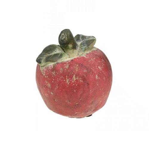 Artikel Apfel zum Dekorieren, Herbst, Deko-Frucht aus Beton, Tischdeko Ø13cm