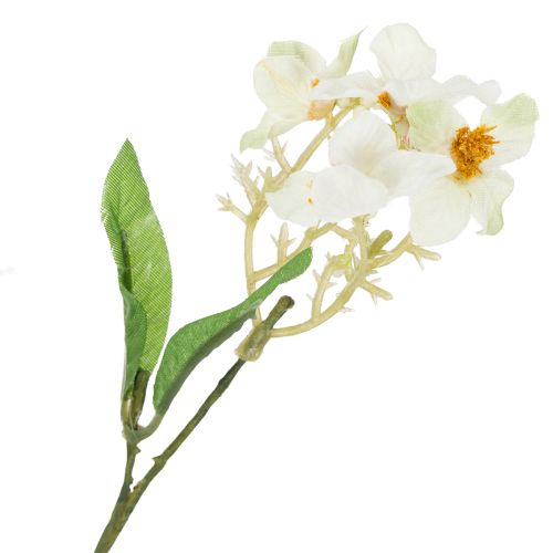 Apfelblütenzweig künstlich Weiss 65 cm Kunststoff | Floristik24.ch