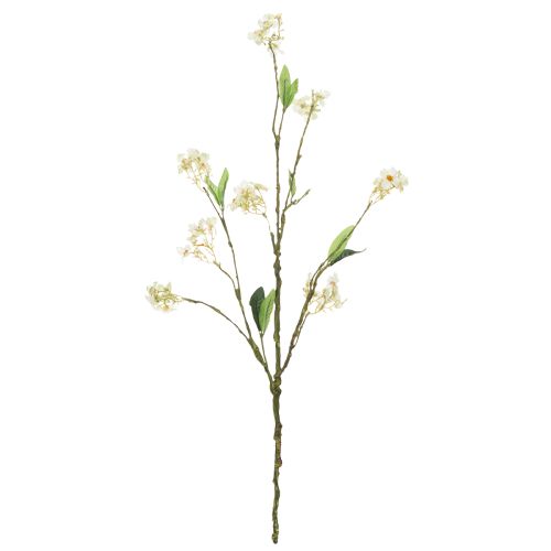 Apfelblütenzweig künstlich Weiss 65 cm Kunststoff | Floristik24.ch