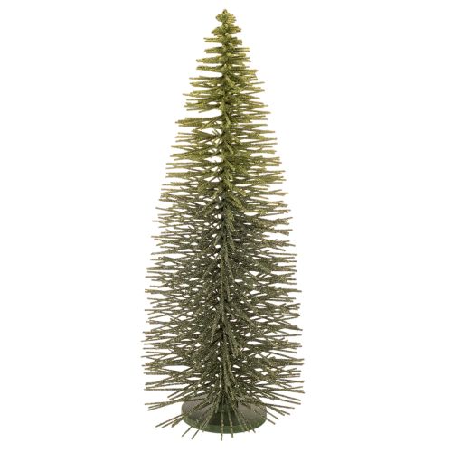 Künstlicher Tannenbaum grün 70 cm aus Kunststoff und Metall für Winterdekoration