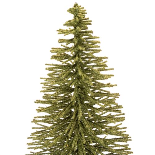 Künstlicher Tannenbaum grün 70 cm aus Kunststoff und Metall für Winterdekoration | Floristik24.ch