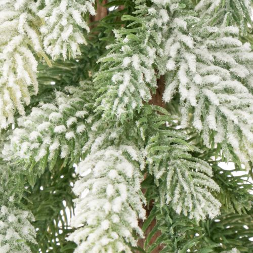 Künstlicher Tannenbaum mit Schnee, 95 cm | Floristik24.ch