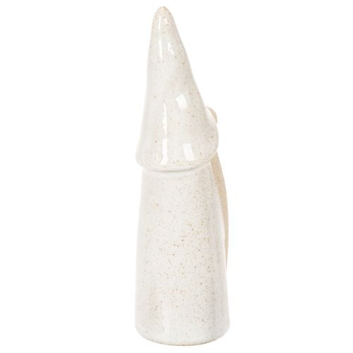 Dekofigur Wichtel aus Keramik 18 cm, weiss-grau, 3er-Set | Floristik24.ch