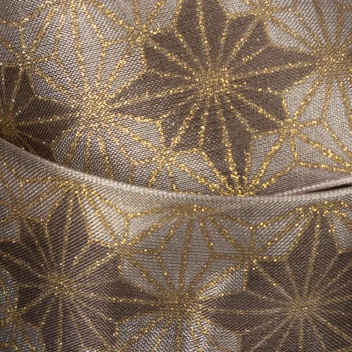 Dekoband mit Sternen 40mm Gold