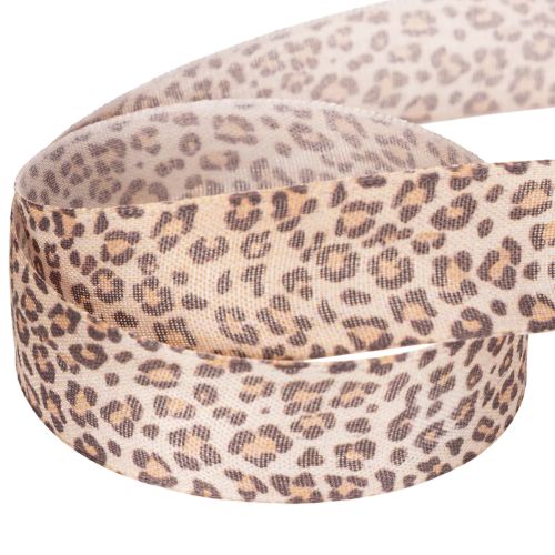Geschenkband Polyester Leopard 25mm 18m | Floristik24.ch