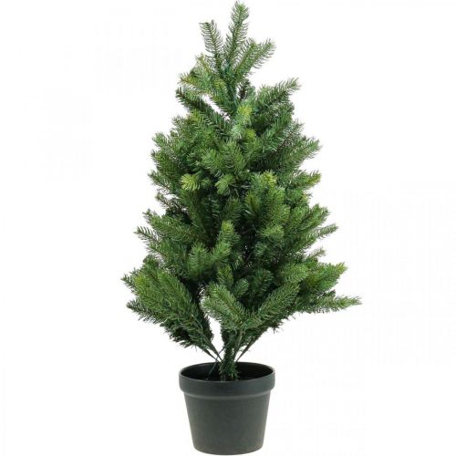 Artikel Künstlicher Weihnachtsbaum im Topf LED für draußen 90cm