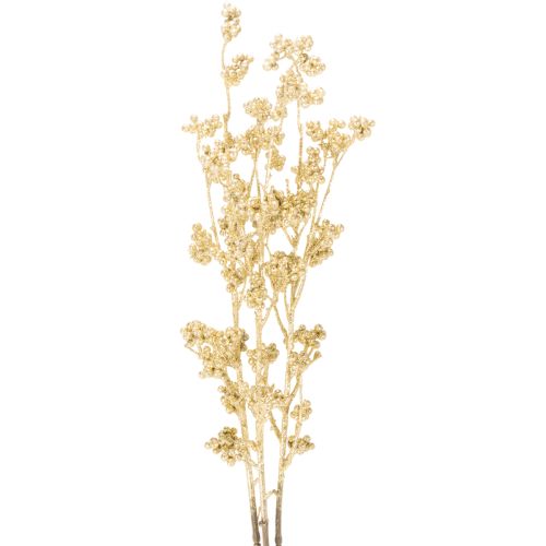 Goldener Beerenzweig künstlich 70cm 3er-Set für saisonale Dekoration online kaufen | Floristik24.ch