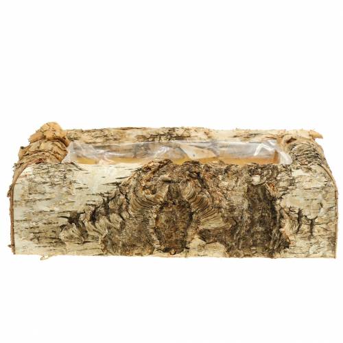 Floristik24 Pflanzgefäß Birke 30cm x 20cm H8cm